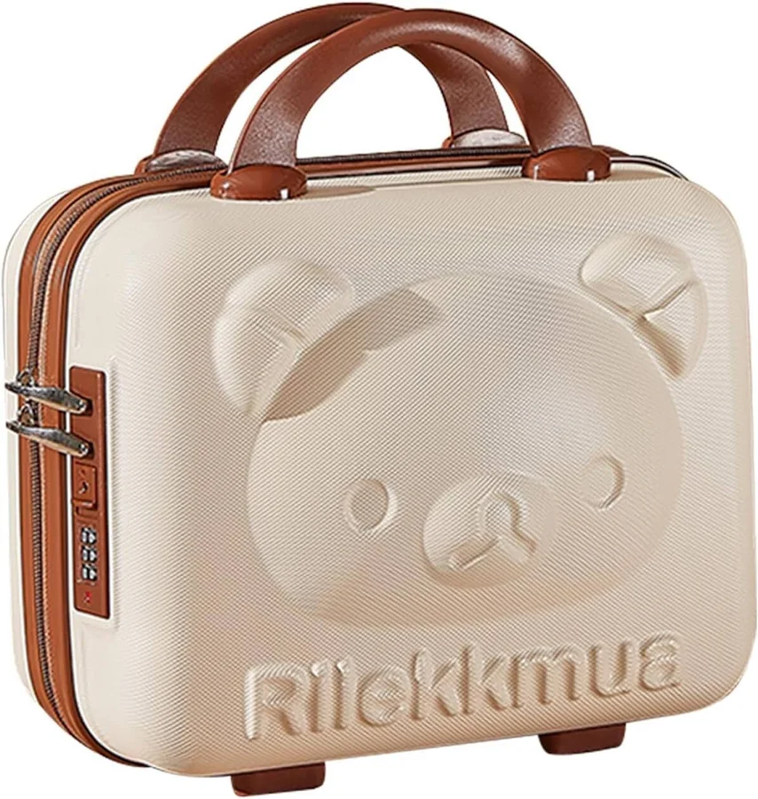 Chinkaa Trader Cute Bear Travel Makeup Organizer Vanity Box