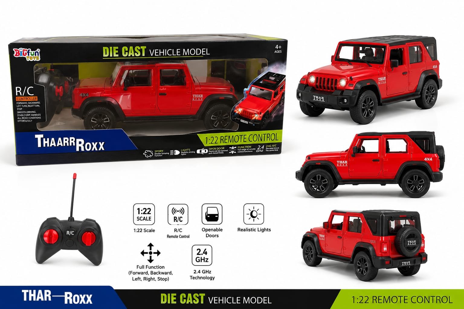 RC Thar Roxx Remote Control RC-927
